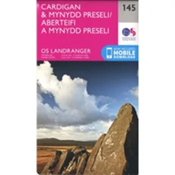 Encyklopedie Cardigan & Mynydd Preseli - Ordnance Survey [EN] (2016, Skládaná mapa, Ordnance Survey)