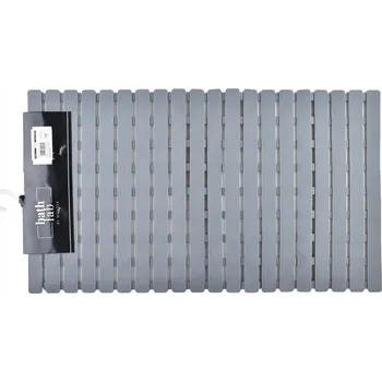 Koupelnová předložka Protiskluzová koupelnová předložka 40x70 cm šedá do sprchy i k vaně