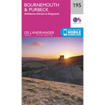 Encyklopedie Bournemouth & Purbeck, Wimborne Minster & Ringwood - Ordnance Survey [EN] (2016, Skládaná mapa, Ordnance Survey)