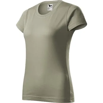 Basic tričko dámské světlá khaki L