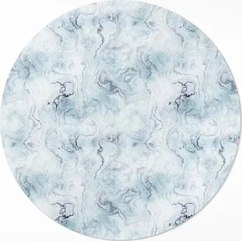 Obraz Vinylový Kulatý Koberec do domu fi 60 cm Rozlitý inkoust elegantní abstrakce