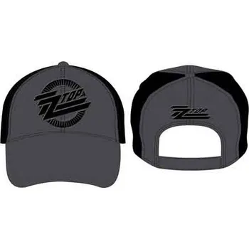 Kšiltovka ZZ Top Circle logo černá