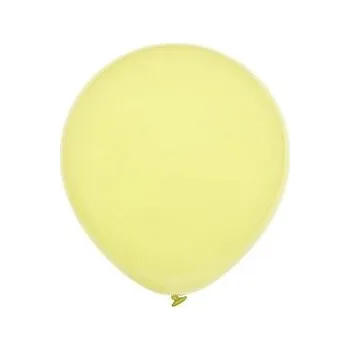 Balony Decomex pastel Yellowish 100szt (pl, 2000, Plastový obal, Godan)