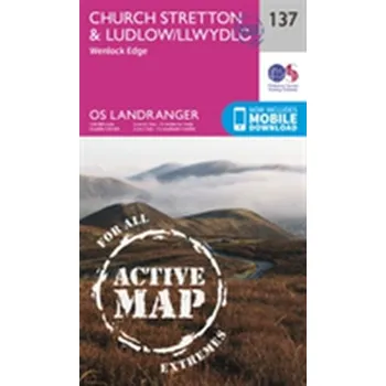 Encyklopedie Ludlow & Church Stretton, Wenlock Edge - Ordnance Survey