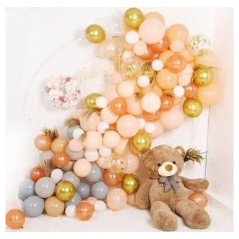 Balónková girlanda oranžová 128ks - Cakesicq