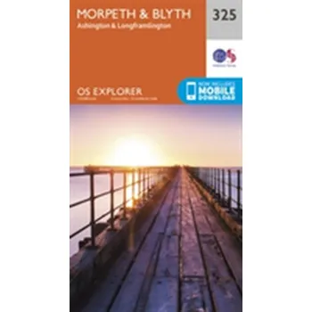 Encyklopedie Morpeth and Blyth - Ordnance Survey [EN] (2015, Skládaná mapa, Ordnance Survey)