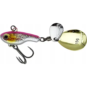 Umělá nástraha Minnow Pop Walker 15g WOBLER potápivý rotační třpytka nástraha pro přívlač