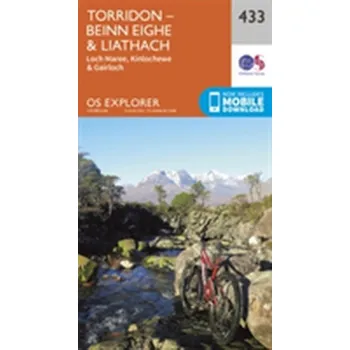 Encyklopedie Torridon - Beinn Eighe and Liathach - Ordnance Survey [EN] (2015, Skládaná mapa, Ordnance Survey)