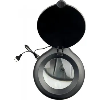 DÍLENSKÁ LUPA X3 - X12 S LED OSVĚTLENÍM, LAMPA S LUPU OK060361 ROOKS
