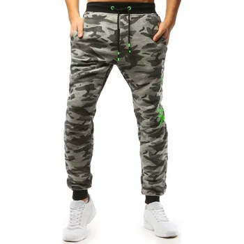 Šedé pánské maskáčové tepláky UX3509 Velikost: L