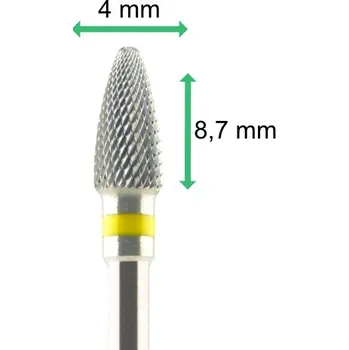 Fréza Tvrdokovová fréza - 8,7x4mm