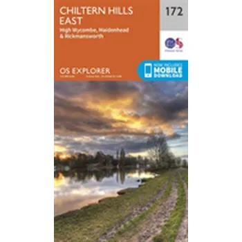 Encyklopedie Chiltern Hills East - Ordnance Survey [EN] (2015, Skládaná mapa, Ordnance Survey)