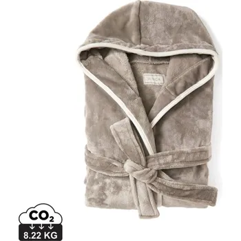 Dámský župan Luxusní župan VINGA Louis z GRS RPET velikost L/XL - Šedá