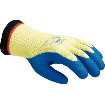Pracovní rukavice Kevlarové rukavice Ansell Powerflex Plus 80-600 polomáčené v latexu, vel. 8