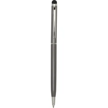Ore aluminium ballpoint pen with stylus (blue ink) - Titan
