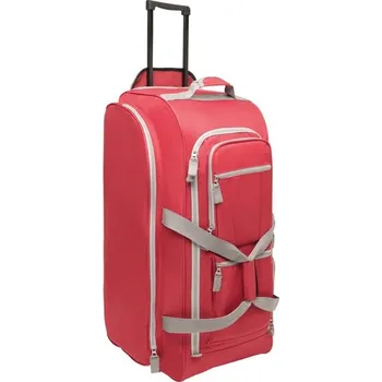 Cestovní taška Cestovní Taška Na Kolečkách 9P - Červená / Šedá