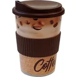 kelímek s pítkem 0,4l, s manžetou, PH EKOLINE COFFEE