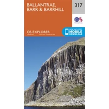 Encyklopedie Ballantrae, Barr and Barrhill - Ordnance Survey [EN] (2015, Skládaná mapa, Ordnance Survey)