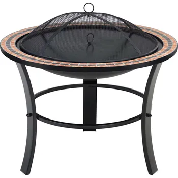 Fuoco ohniště 107791 černé/mozaika 76 cm