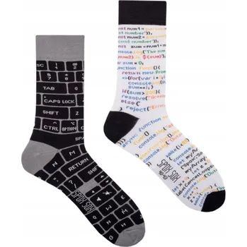 Pánské ponožky Spox Sox Ponožky Informatické vícebarevné velikost 36-39