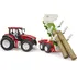 autíčko Bruder Roadmax 03453 traktor s přívěsem a kládami