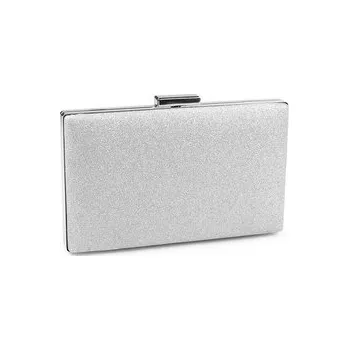 Kabelka Kabelka - psaníčko metalické - 1 ks - 1 stříbrná