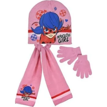 Čepice SOUPRAVA ČEPICE, ŠÁLA A RUKAVICE KOUZELNÁ BERUŠKA - velikost 52 (cs, Forkids)
