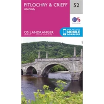 Encyklopedie Pitlochry & Crieff - Ordnance Survey [EN] (2016, Skládaná mapa, Ordnance Survey)