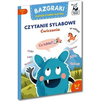 Cizojazyčná kniha Kapitan Nauka Bazgraki czytają trudne wyrazy - Osuchowska Zuzanna [PL] (2024, Taschenbuch, Kapitan Nauka)