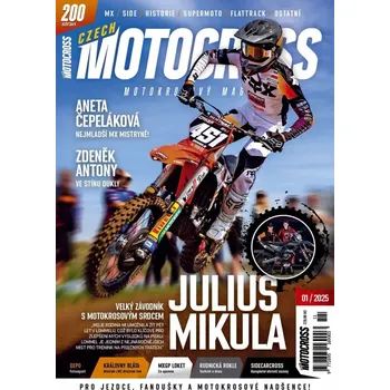 Časopis Časopis - motokrosový magazín CZECH MOTOCROSS 01/2025 200 stran
