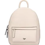 Dámský kožený batoh Lagen Malin - krémová