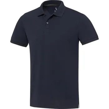 Pánské tričko Emerald unisex recyklovaná polokošile s krátkým rukávem - Námořnická modrá / XXL