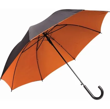 Deštník Automatický Holový Deštník Doubly - Černá / Oranžová