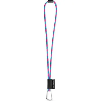 Lanyard Tube Long Set II. Standardní modely - Fluorescenční Růžová / Světle Modrá