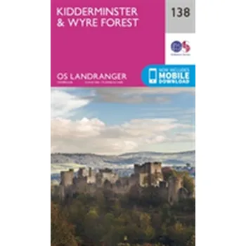Encyklopedie Kidderminster & Wyre Forest - Ordnance Survey [EN] (2016, Skládaná mapa, Ordnance Survey)