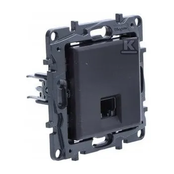 Elektrická zásuvka Internetová zásuvka nástěnná Legrand černá