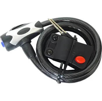 Zámek na kolo zámek PROFIL TY-555, 12x1200 černý