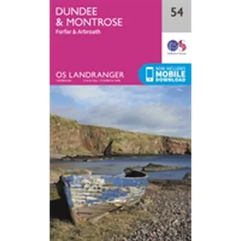 Encyklopedie Dundee & Montrose, Forfar & Arbroath - Ordnance Survey [EN] (2016, Skládaná mapa, Ordnance Survey)