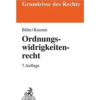 Ordnungswidrigkeitenrecht - Bohnert, Joachim