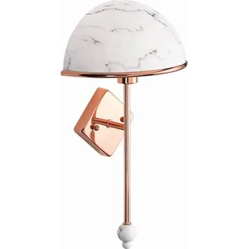 Nástěnné svítidlo ACA DECOR Nástěnné svítidlo MANHATTAN max. 60W/E14/230V/IP20, bílý mramor