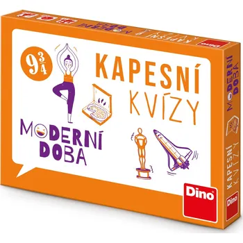 Desková hra Dino Kapesní kvízy – moderní doba