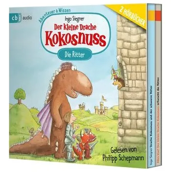 První čtění Der kleine Drache Kokosnuss - Abenteuer & Wissen - Die Ritter - Siegner, Ingo