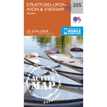 Encyklopedie Stratford-Upon-Avon and Evesham - Ordnance Survey