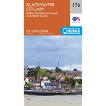 Encyklopedie Blackwater Estuary - Ordnance Survey [EN] (2015, Skládaná mapa, Ordnance Survey)