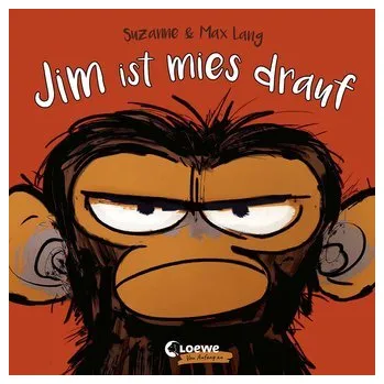 První čtění Jim ist mies drauf - Lang, Suzanne [DE] (2022, Formát desky, Loewe Verlag GmbH)