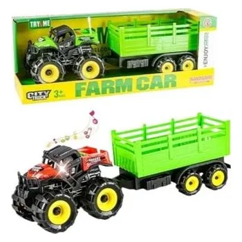 Dětské hřiště Quad z przyczepą ze światłem i dźwiękiem 34cm mix (pl, 2000, Icom)