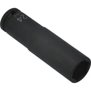 Extra dlouhá rázová hlavice 1/2" 24 mm LASER