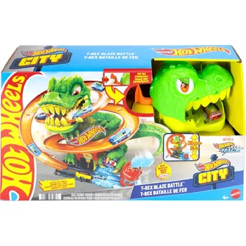 Hot Wheels City JBM73 T-Rex útočí