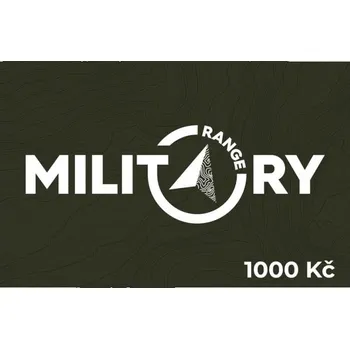 Dárkový potravinový koš MILITARY RANGE Dárkový poukaz MR 1000 Kč