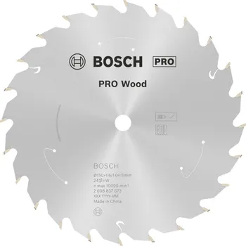 Pilový kotouč Pilový kotouč Bosch Standard for Wood 150x10 mm/24z.